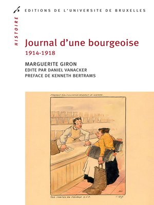 cover image of Journal d'une bourgeoise